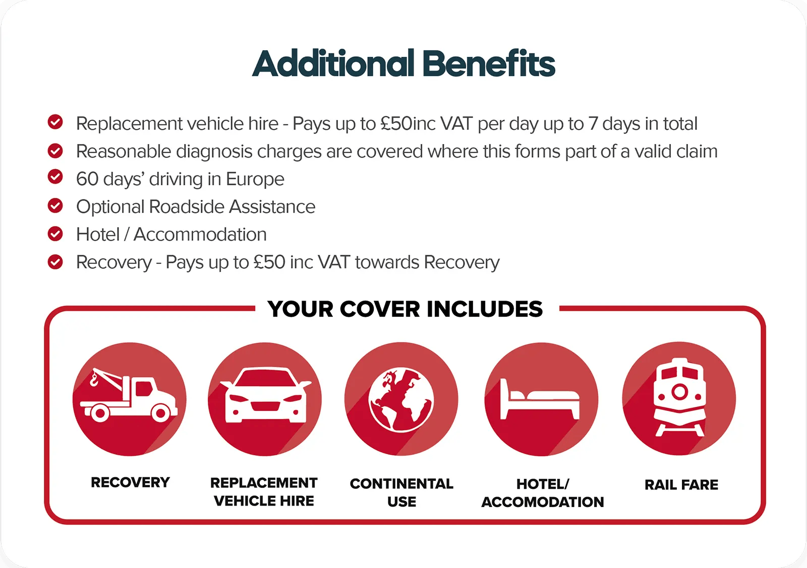 Additional benefits